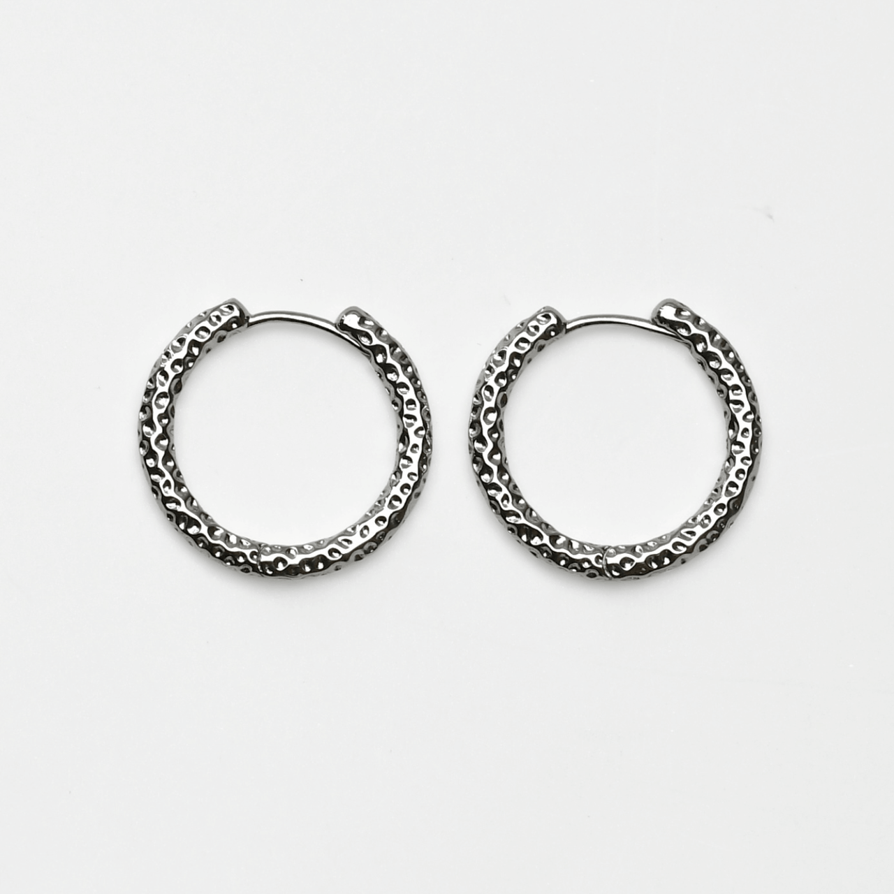 'Grainy Hoops' Earrings