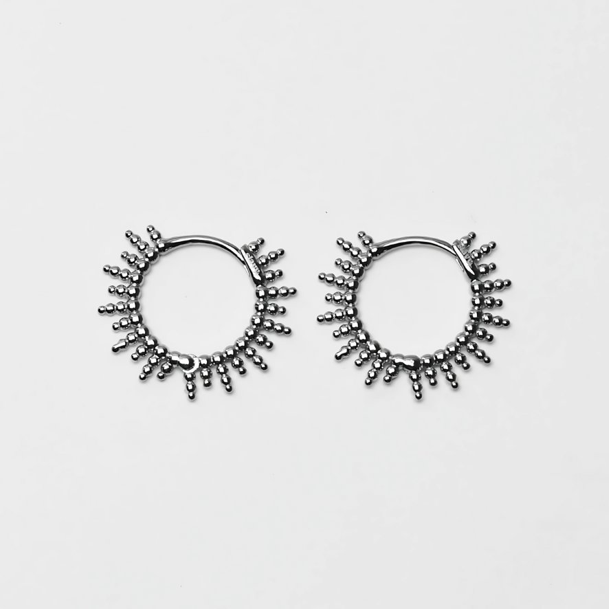 'Solar Hoops' Earrings