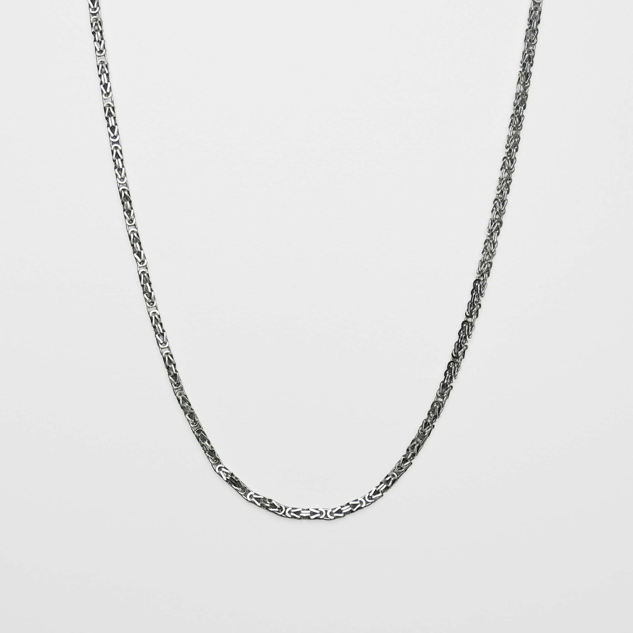 2.5mm Łańcuszek Bizantyjski