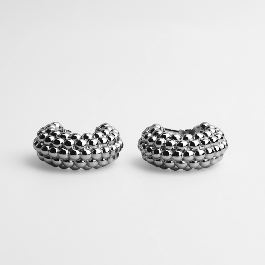 'Bubble Hoops' Earrings